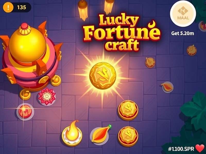 Lucky Fortune Craft Gameplay Screenshot